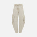 JW Anderson Twisted Cargo Trousers - Chalk