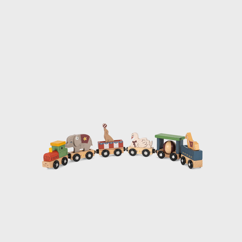 Konges Sløjd Wooden Animal Train - Multi