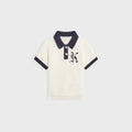 Kith Baby Knit Tilden Short Sleeve Polo Shirt - Silk
