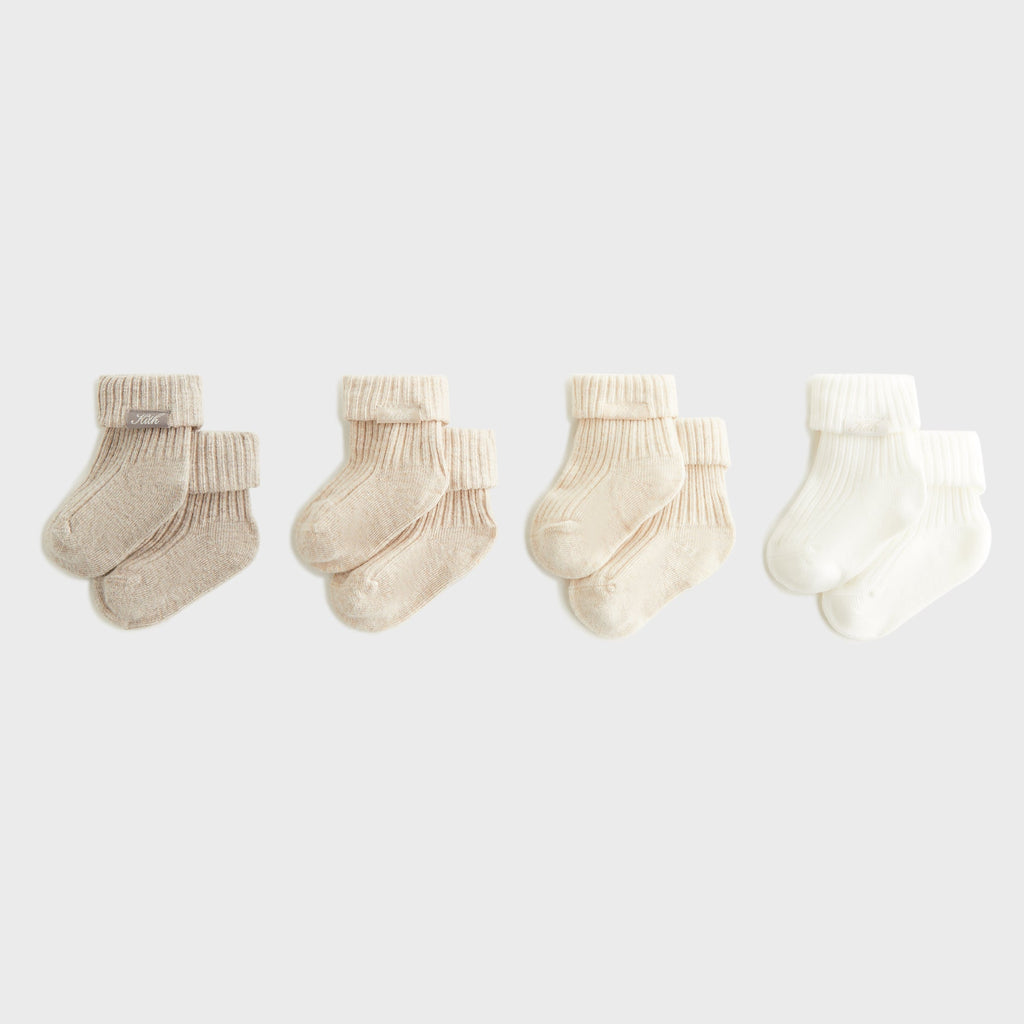 Kith Baby 4-Pack Sock Set - Silk