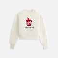 Kith Kids Empire State Sherpa Crewneck - Silk