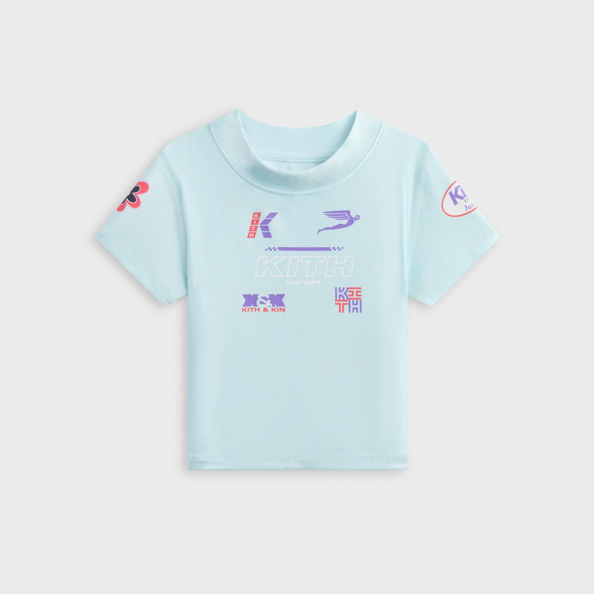 Kith Kids Active Mulberry Logo Tee - Surry