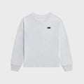 Kith Kids Long Sleeve LAX Tee - Light Heather Grey