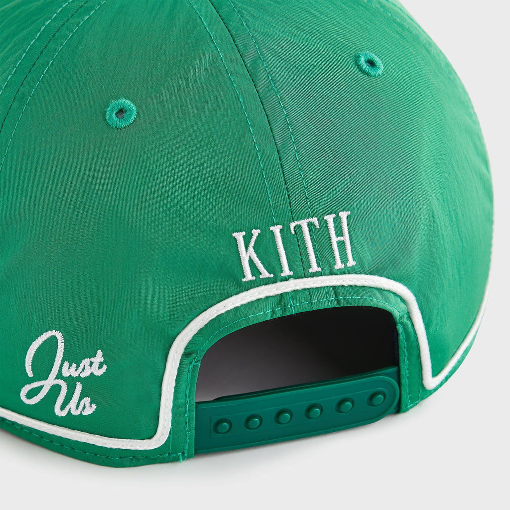 Kith Kids for '47 New York To The World Leon Snapback - Parrot