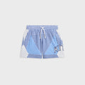 Kith Kids Color-Blocked Gingham Turbo Short - Layer