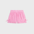 Kith Kids Gingham Tie Michla Short - Electra