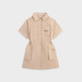 Kith Kids Bella Utility Dress - Canvas