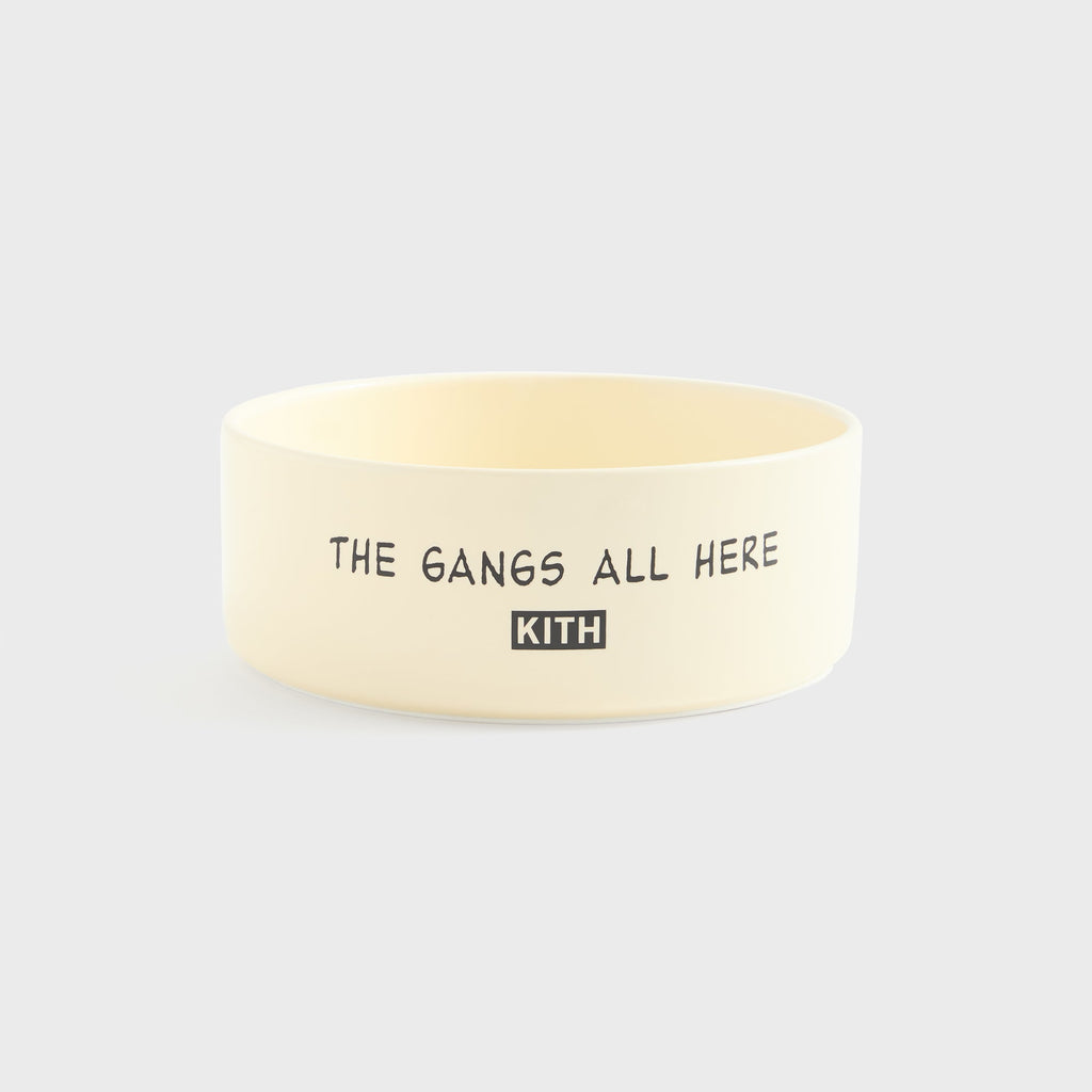 Kith for Peanuts Snoopy Dog Bowl - Sandrift