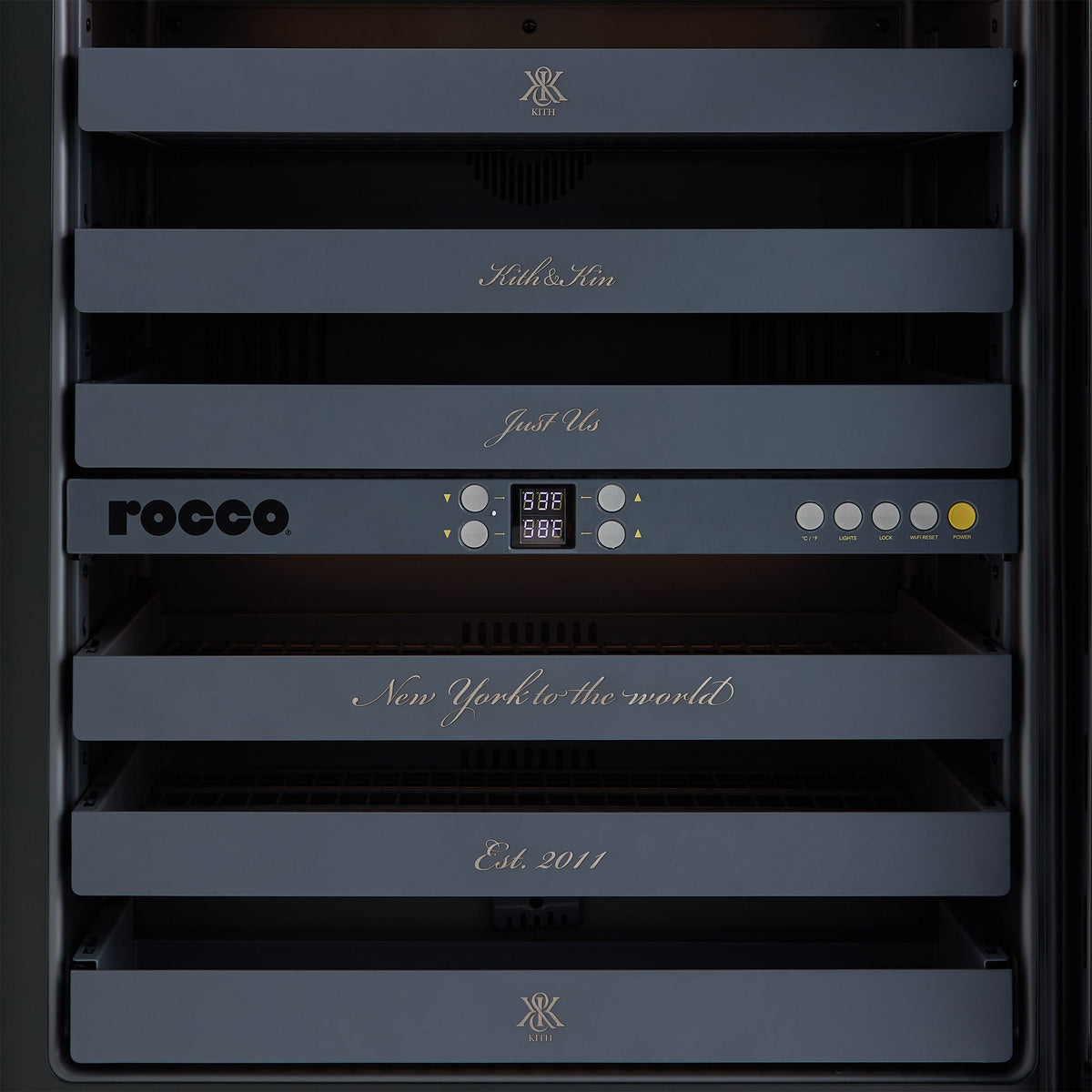 MADE-TO-ORDER | Kith for Rocco Super Smart Fridge - Black - PH