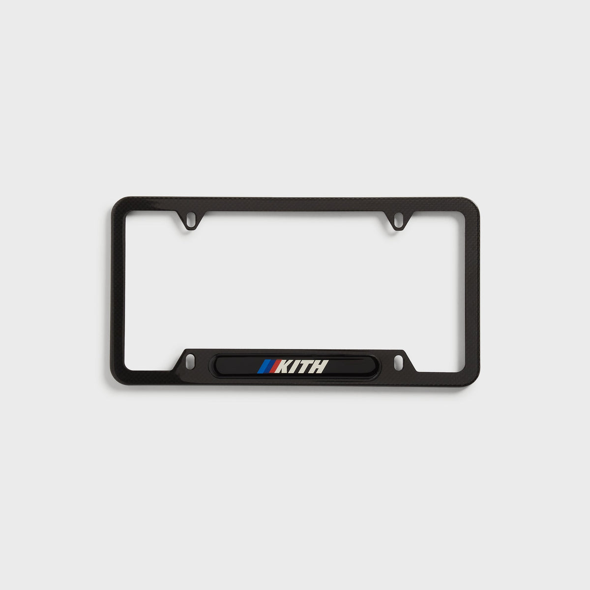 Kith for BMW Carbon Fiber Car Plate - Black