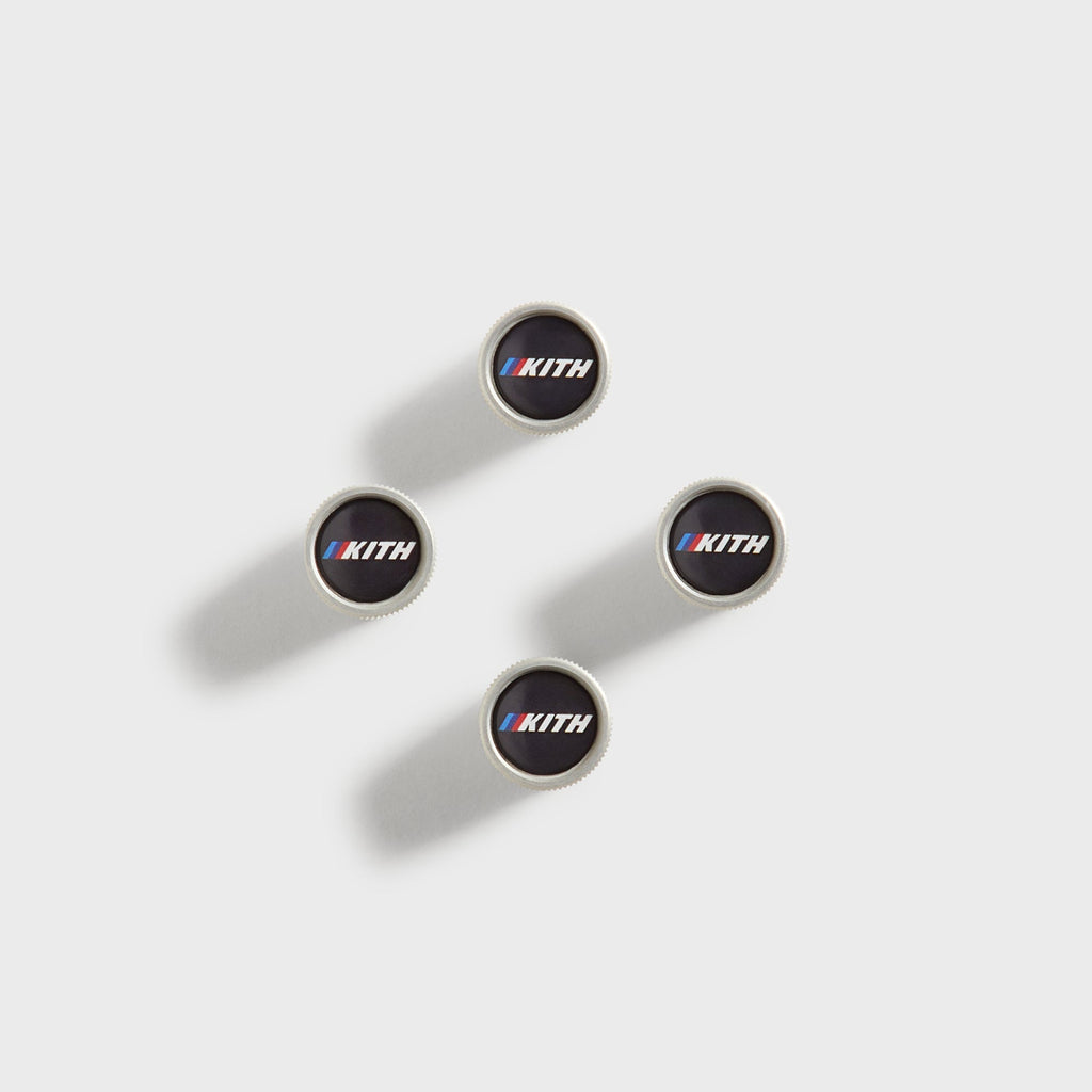 Kith for BMW Pack of 4 Tire Caps - Black