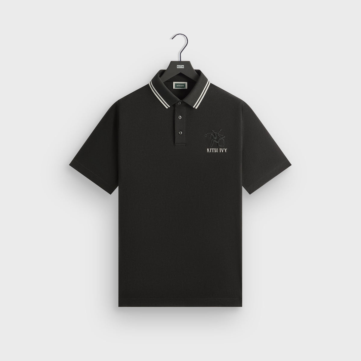 Kith Ivy Tipped Polo - Black