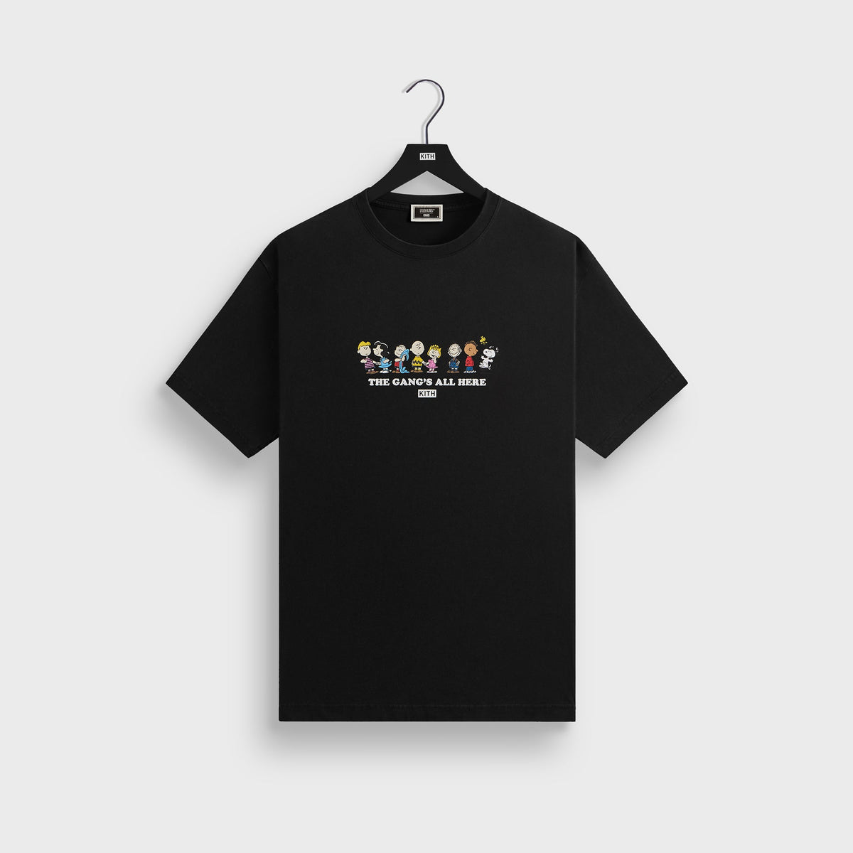 Kith for Peanuts Gang's All Here Tee - Black
