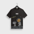 Kith for Peanuts Space Vintage Tee - Black