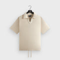 Kith Soft Woven Short Sleeve Glen Pullover - Waffle