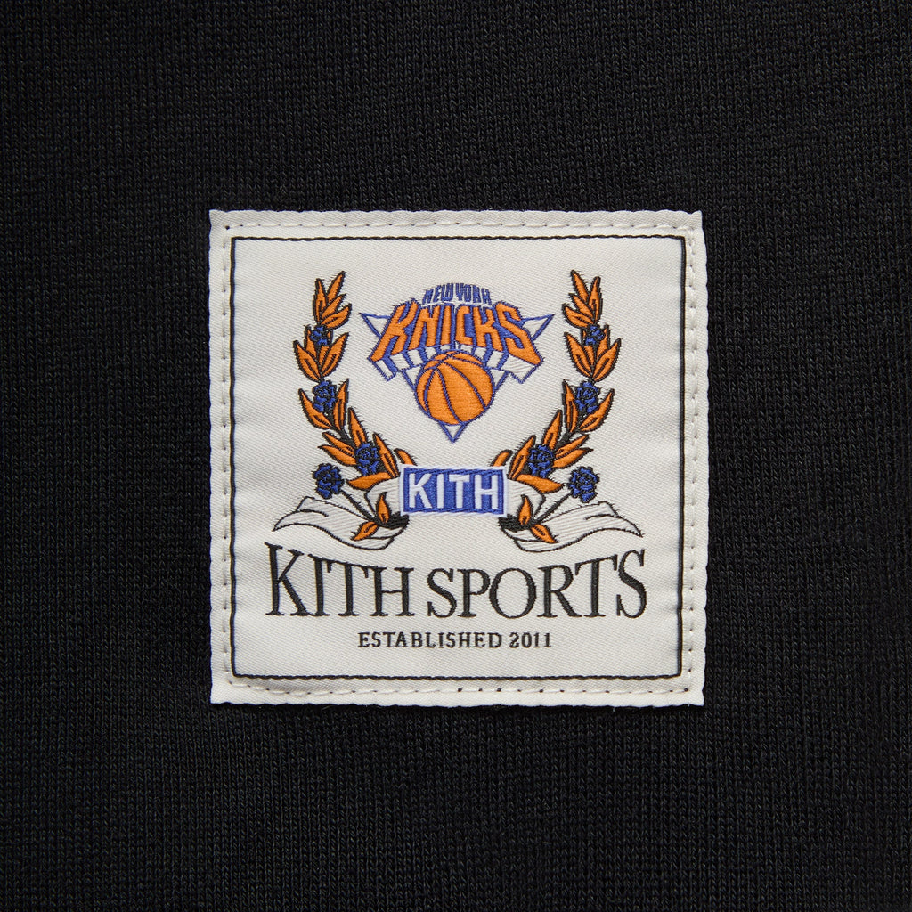 Kith for the New York Knicks Madison Square Garden Vintage Nelson Quarter Zip - Black