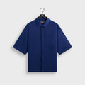 Kith Drape Twill Raf Shirt - Deep Royal