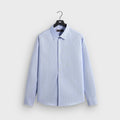 Kith Textured Microstripe Ian Popover Shirt - Marina