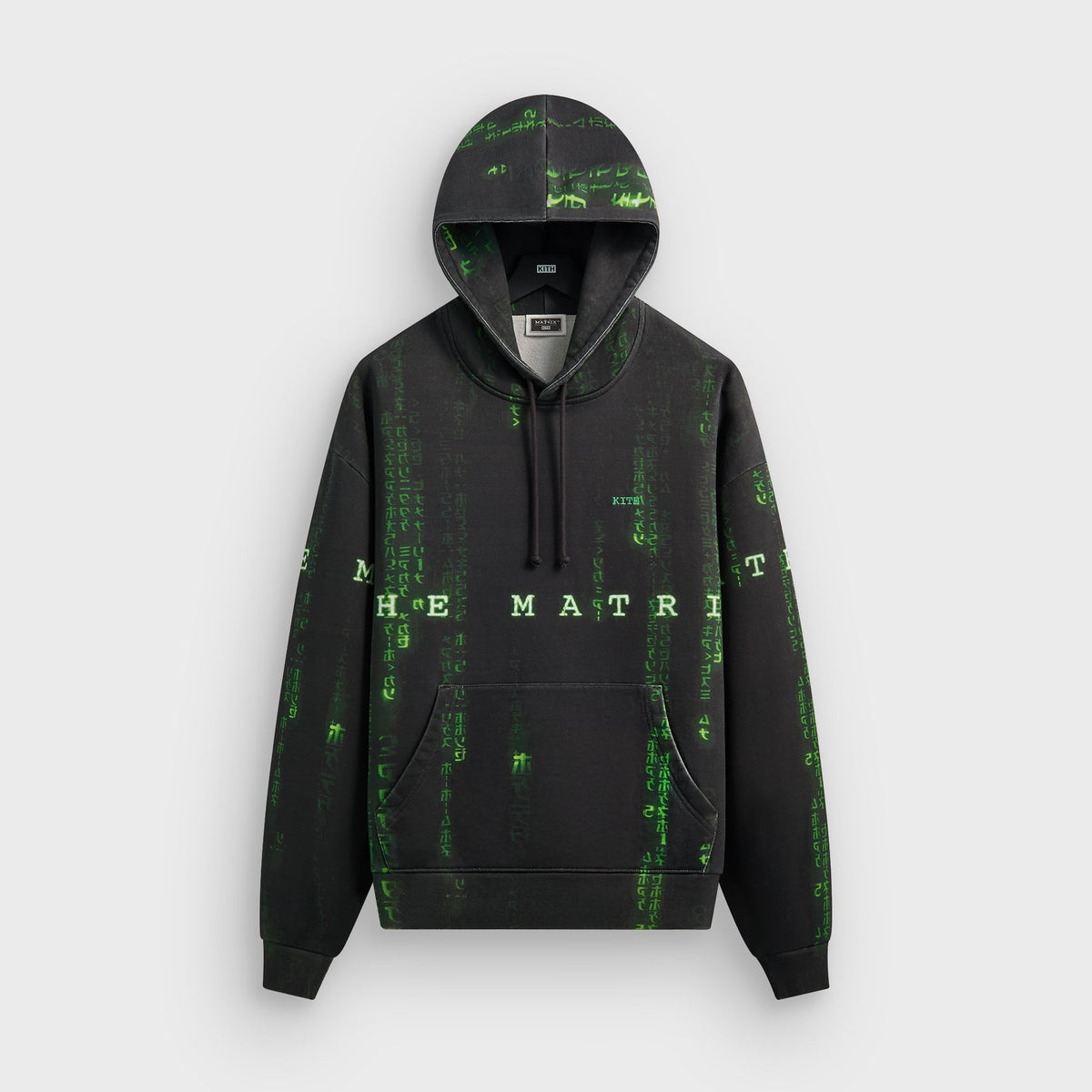 Kith for The Matrix Code Vintage Nelson Hoodie - Black