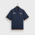 Kith for the New York Knicks Playoffs Zip Front Performance Knit Polo - Nocturnal