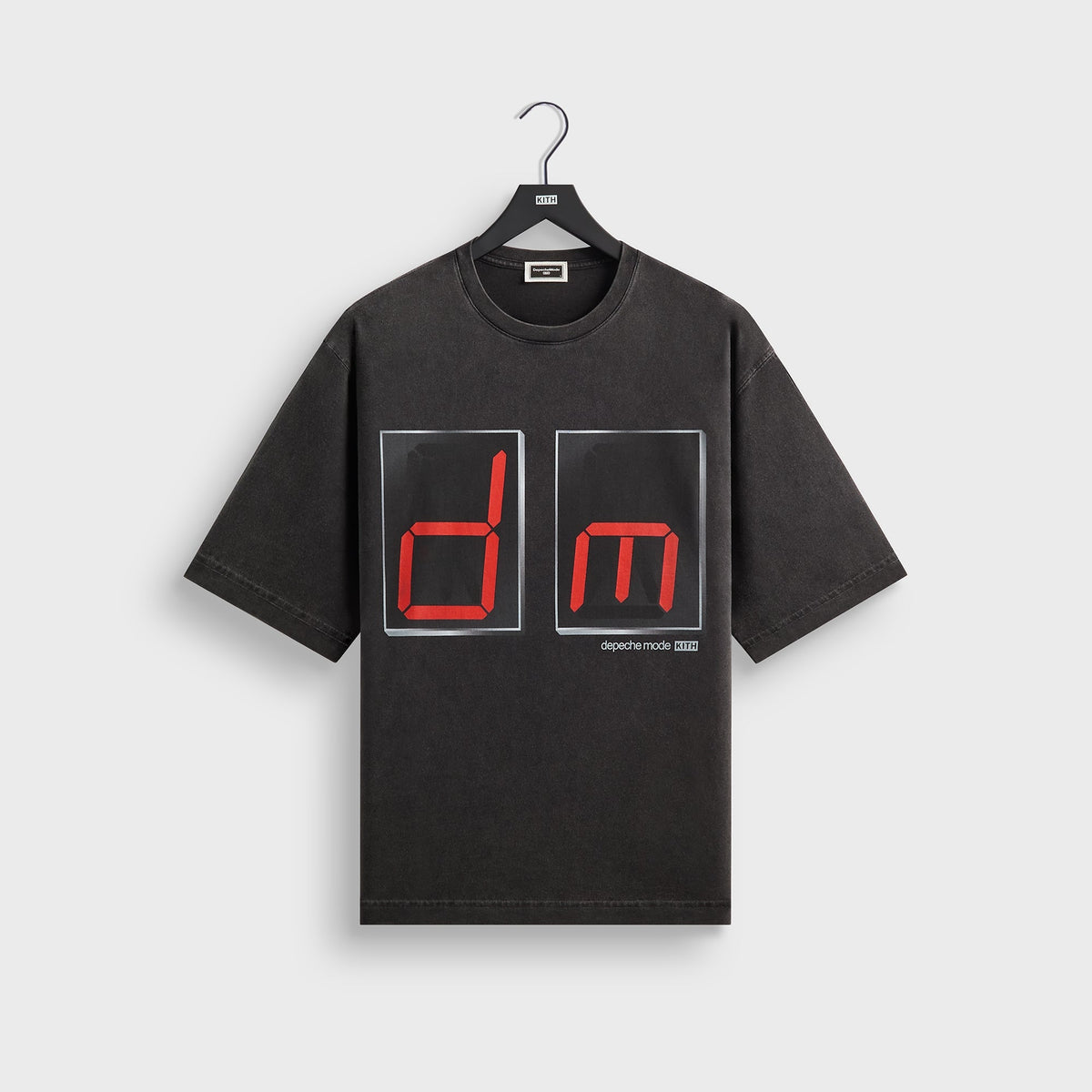 Kith Records for Depeche Mode The Singles Vintage Alex Tee - Black