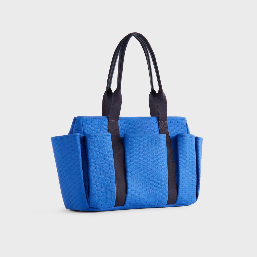 Kith Monogram Canvas Tote Bag - Lake