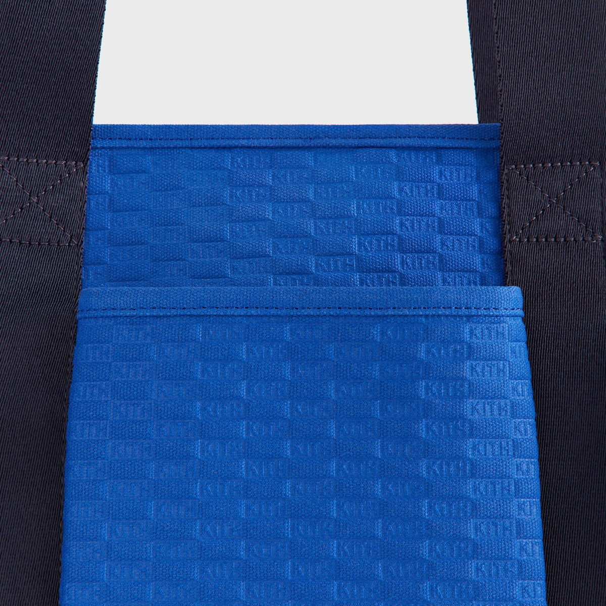 Kith Monogram Canvas Tote Bag - Lake