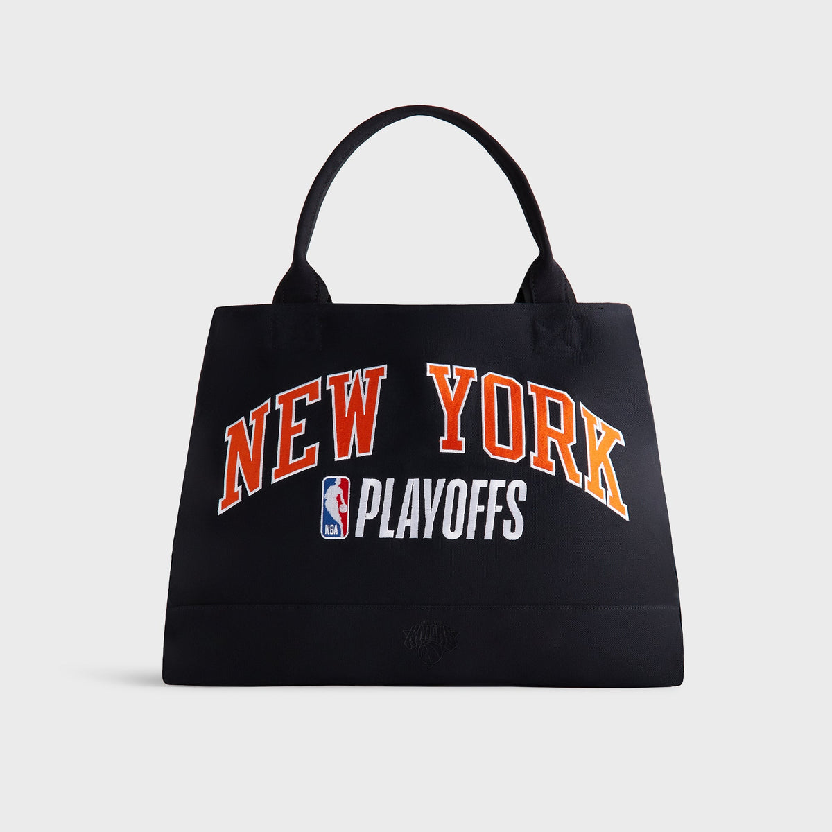 Kith for the New York Knicks Playoffs Canvas Tote - Black