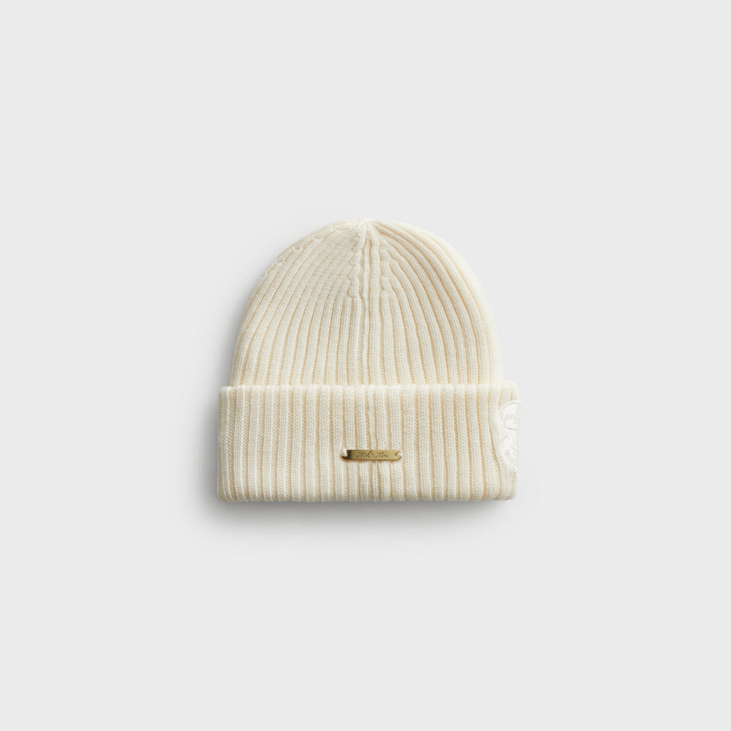 Kith & New Era for the New York Yankees Knit Beanie - Sandrift