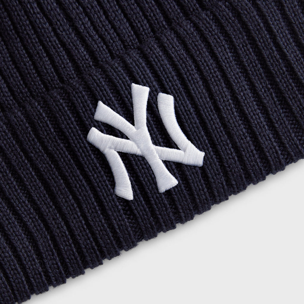 Kith & New Era for the New York Yankees Knit Beanie - Nocturnal