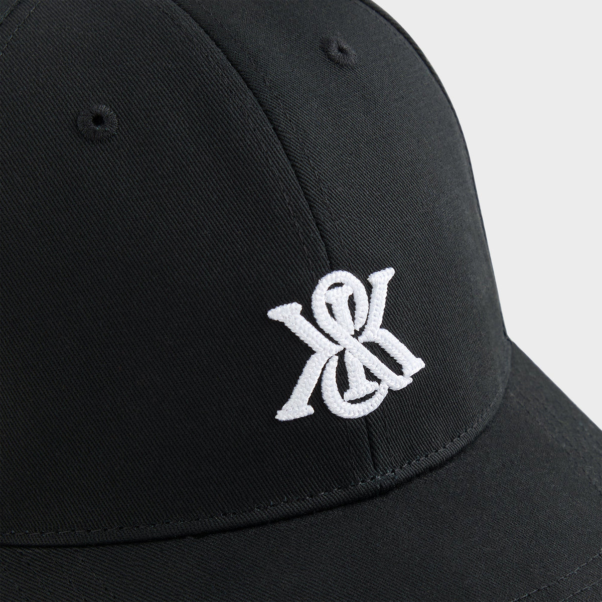 Kith Greenwich Two-Button Twill Classic Cap - Black