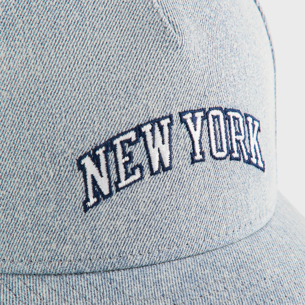 Kith & New Era for the New York Knicks Denim 9Forty M Crown Snapback - Mid Indigo