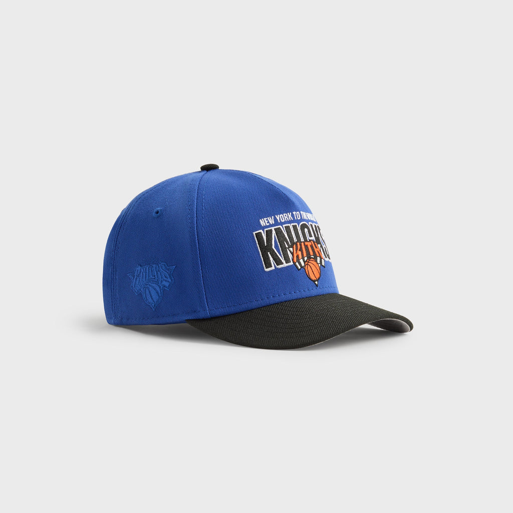 Kith & New Era for the New York Knicks Wool 9FORTY M Crown Snapback - Royal