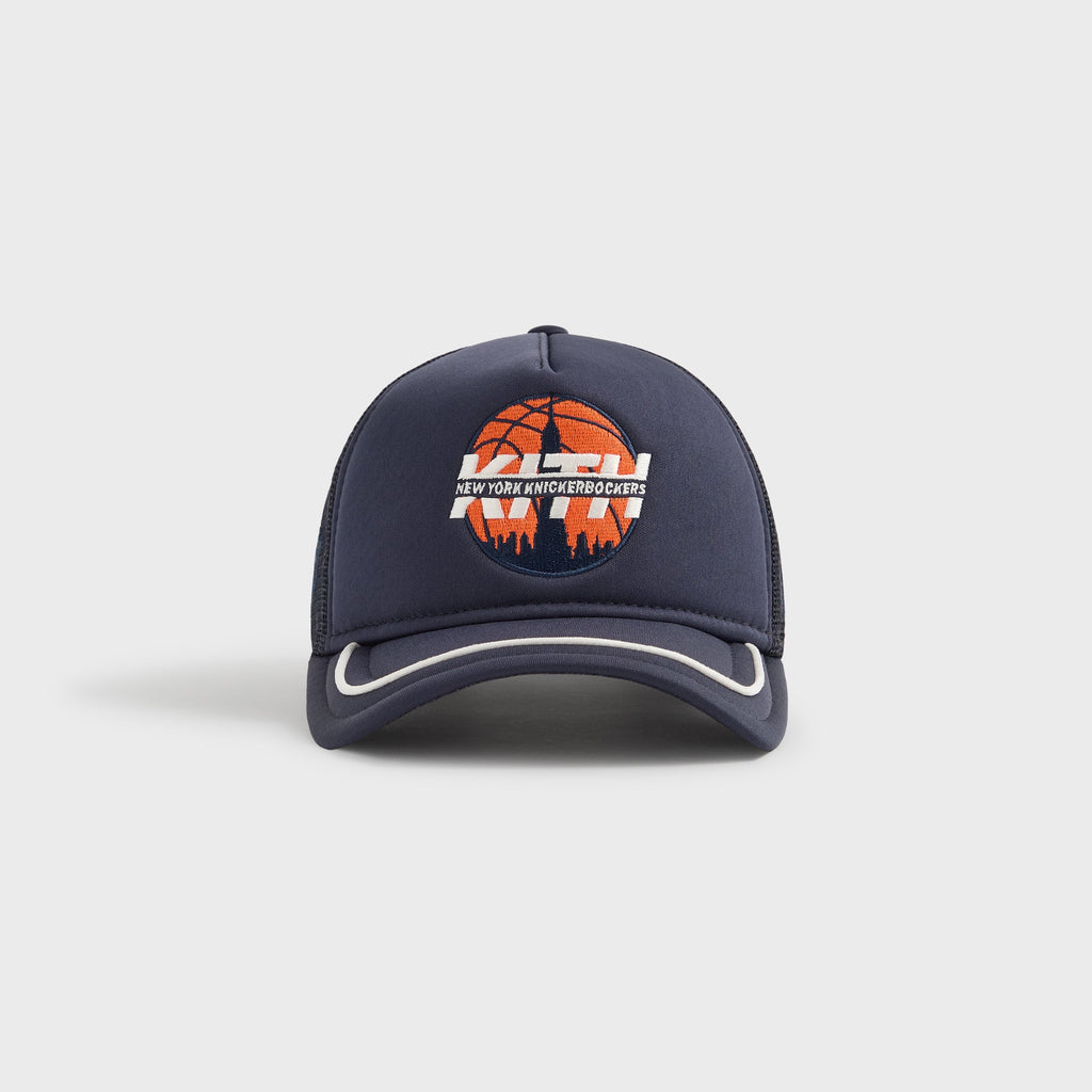 Kith & New Era for the New York Knicks 9FORTY Trucker Snapback - Nocturnal