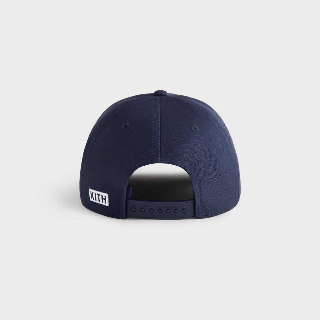 Kith Twill Bay Low Pinch Crown Snapback - Nocturnal