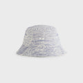 Kith Heather Jacquard Canvas Reversible Dawson Bucket Hat - Light Indigo