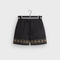 Kith Cupro Linen Cedar Short - Black