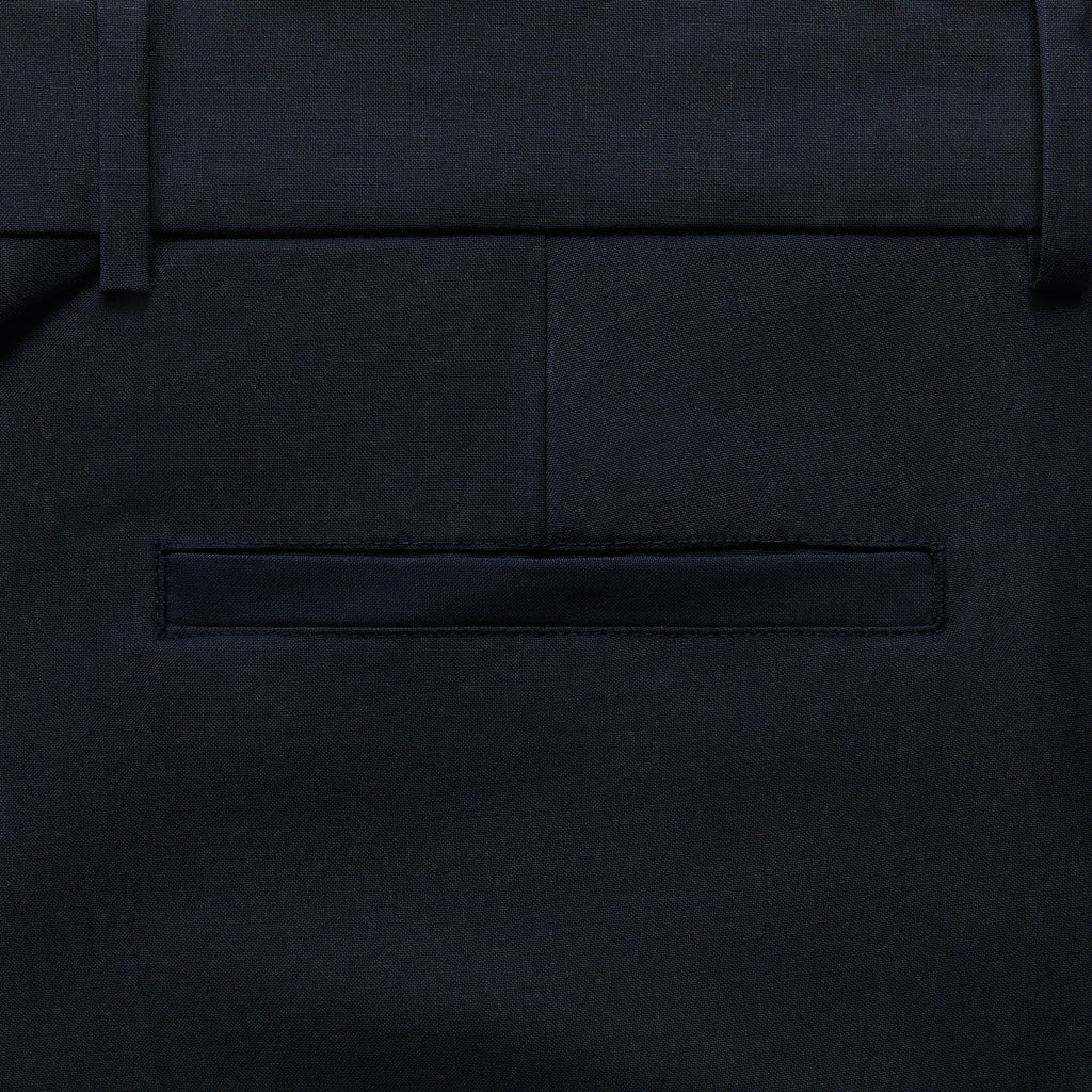 &Kin Tropical Wool Emrys Pleated Short - Nocturnal