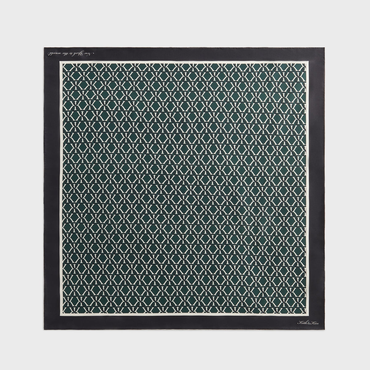 Kith Monogram Crest Bandana - Stadium