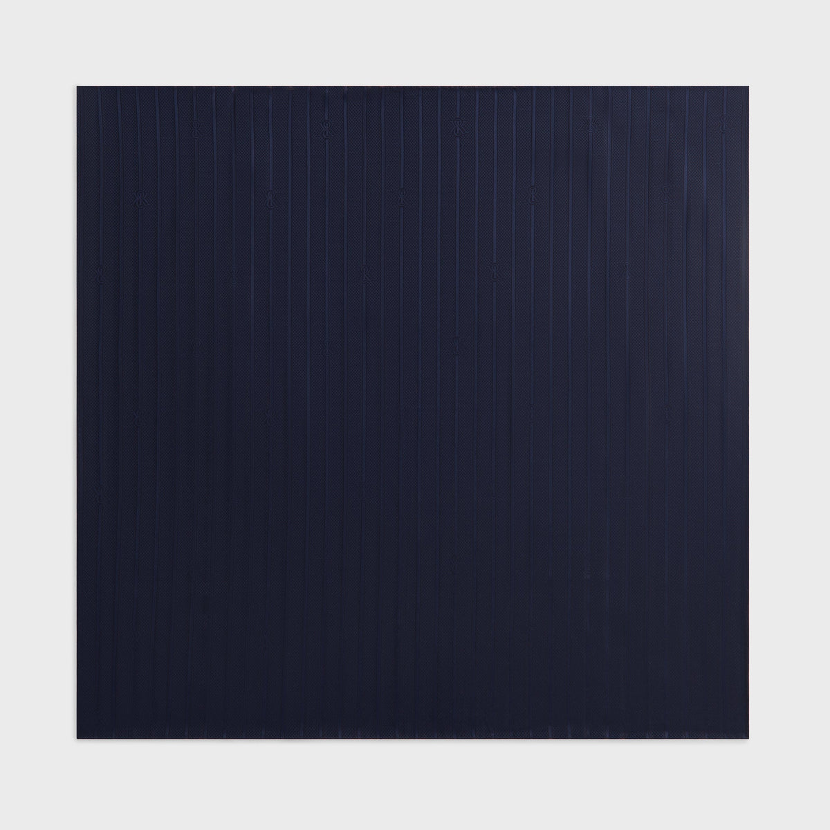 Kith Silk Cupro Jacquard Scarf - Nocturnal