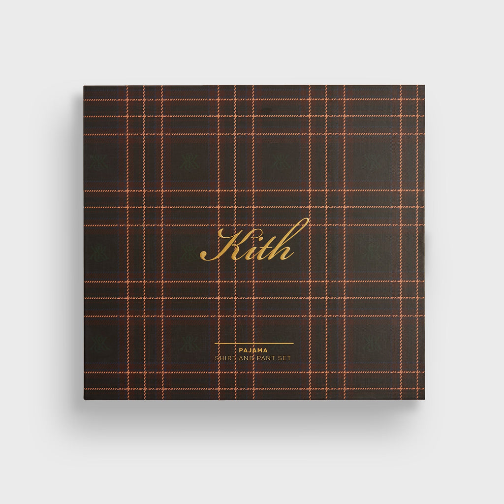 Kith Crest Monogram Pajama Set - Black