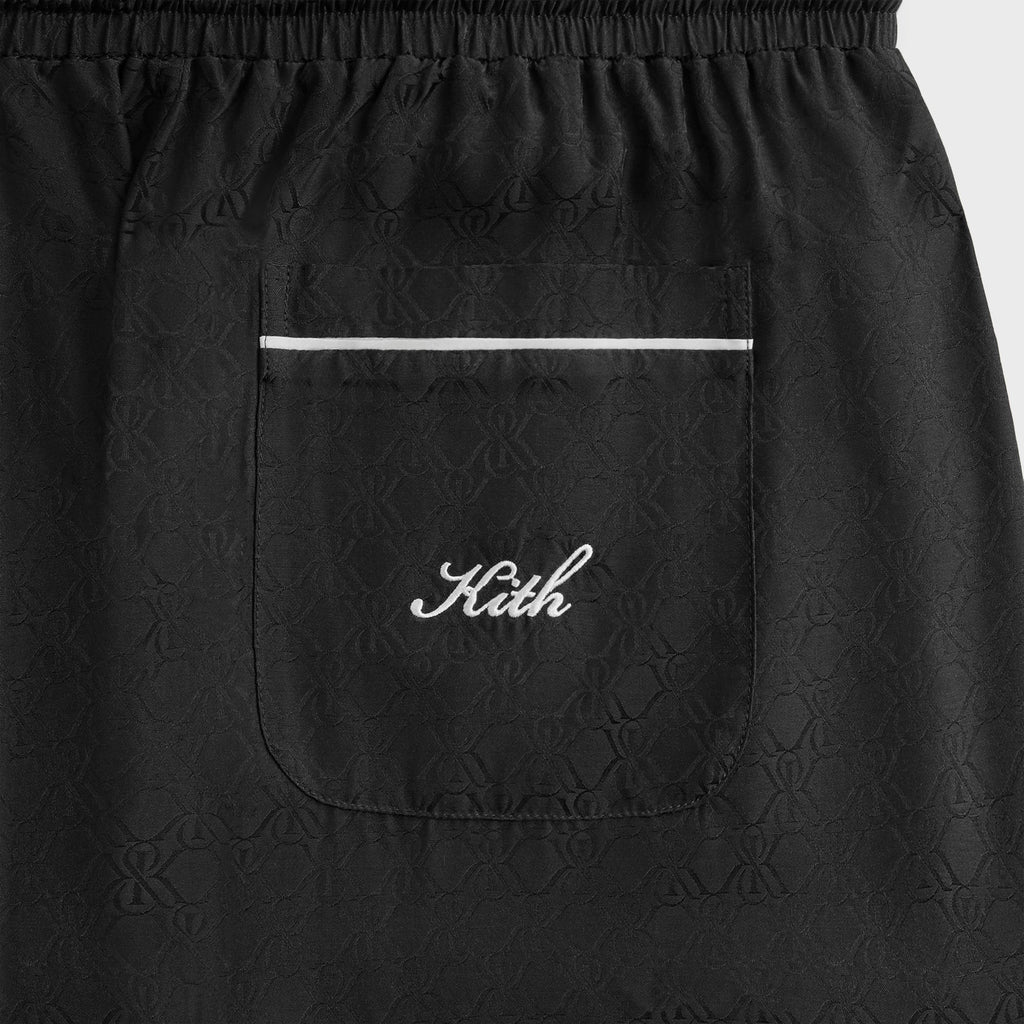 Kith Crest Monogram Pajama Set - Black
