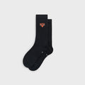 Kith for the New York Knicks Superman Logo Socks - Black