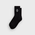 Kith Insignia Cotton Mid Crew Socks - Black
