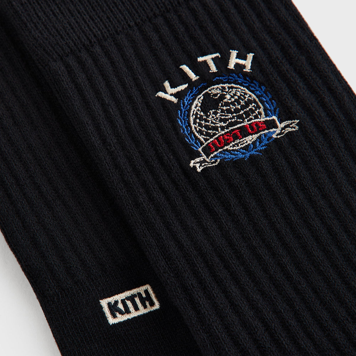 Kith 3-Pack Just Us Cotton Crew Socks - Multi