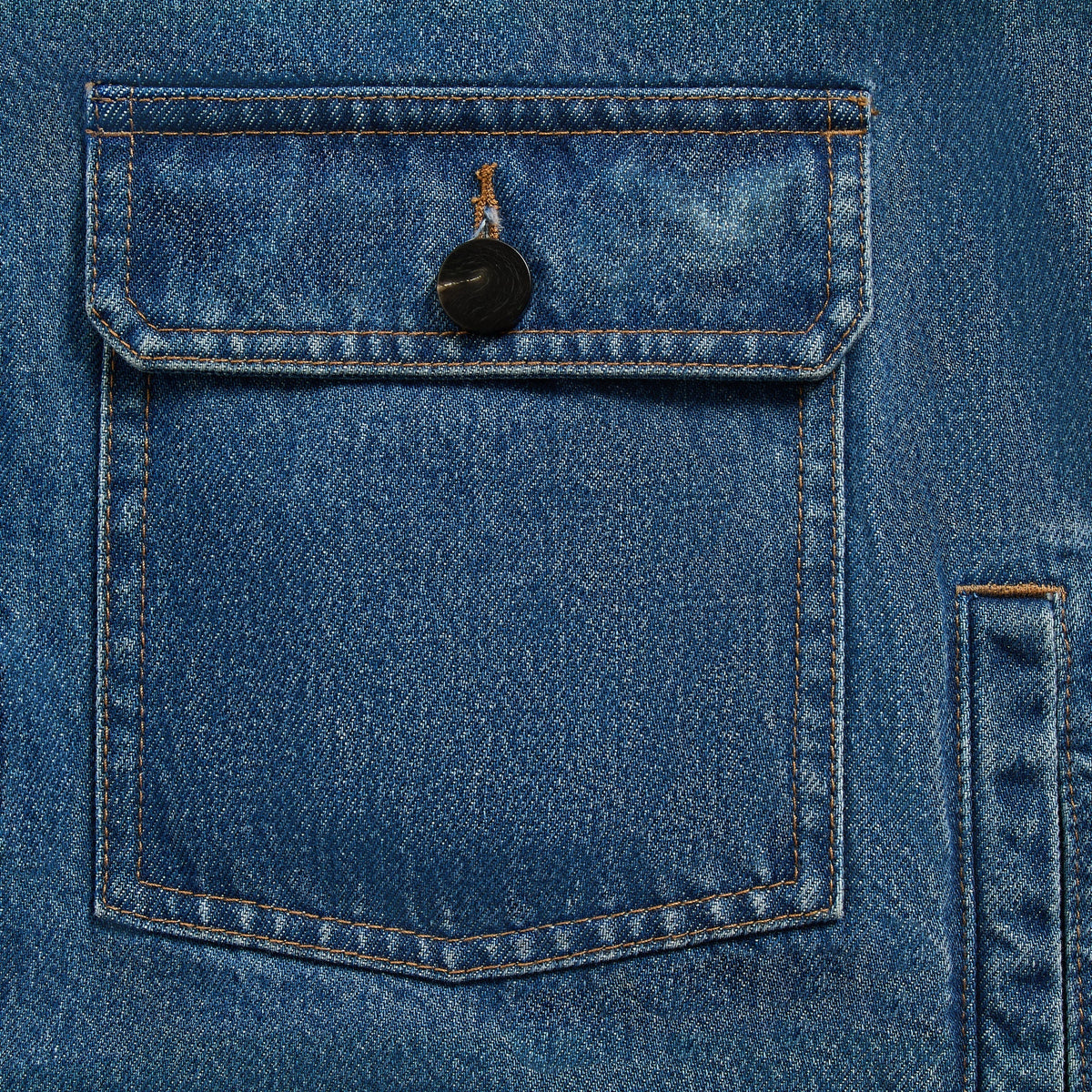 &Kin Denim Clint Trucker Jacket - River Indigo