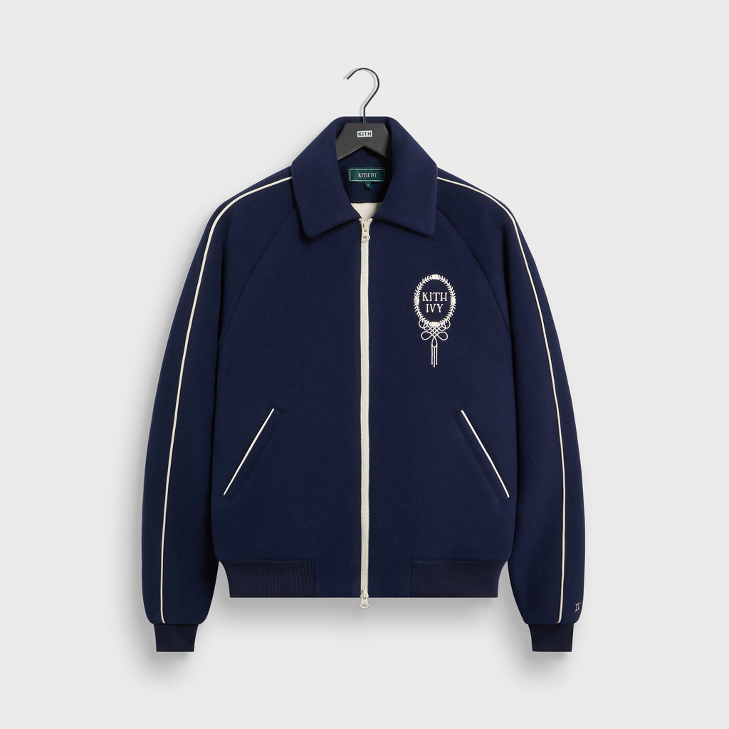 Kith Ivy Wool Varsity Jacket - Nocturnal