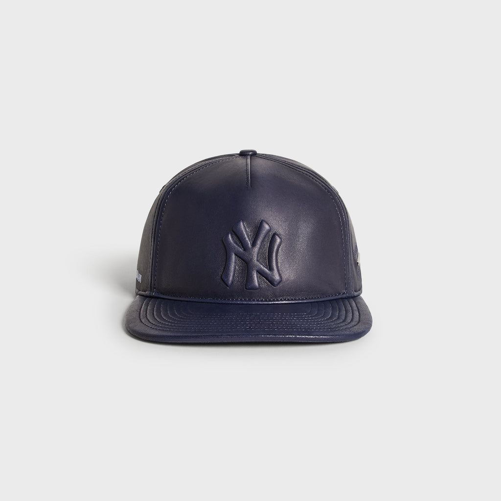 Giorgio Armani & Ronnie Fieg for '47 Soft Leather SL Hitch Cap - Blue Navy