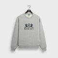 Kith Ivy Emblem Vintage Crewneck - Cool Heather Grey