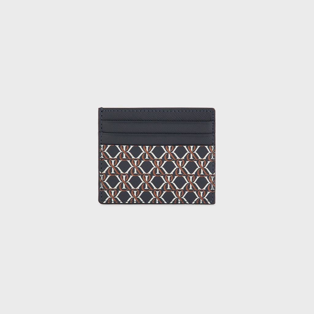 Kith Printed Monogram Card Holder - Nocturnal